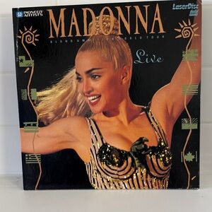 Madonna Blond Ambition World Tour Live DVD - Black and Gold